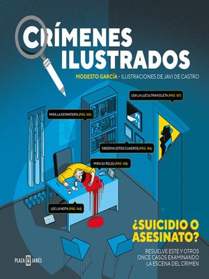 cover image of Crímenes ilustrados--¿Suicidio o asesinato?